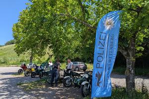 Motorradkontrolle Gündelbach 2