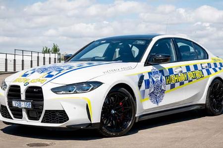 BMW M3 Competition Victoria Police