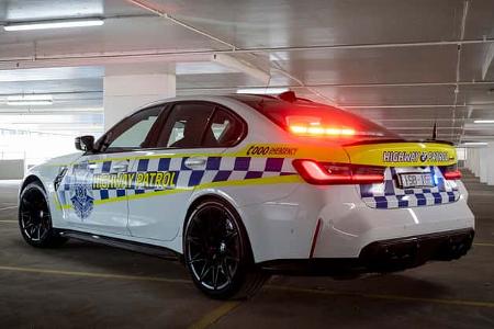 BMW M3 Competition Victoria Police