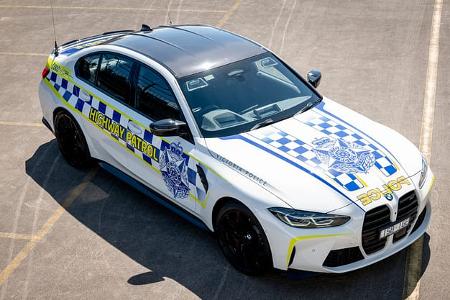 BMW M3 Competition Victoria Police