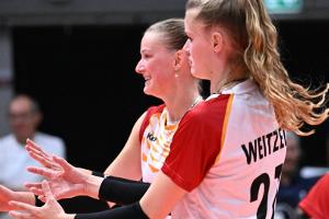 Volleyballerinnen schlagen Südkorea: "Ein sehr guter Start"