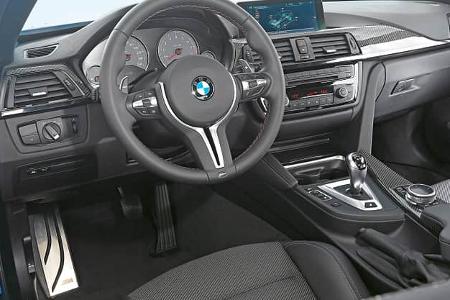 BMW M4 Coupé, Cockpit