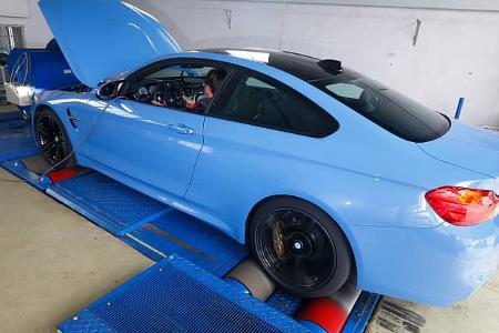 BMW M4 Coupé, Leistungsmessung