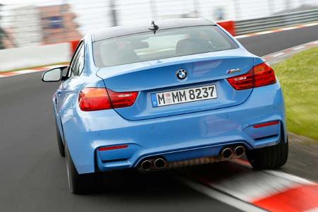 BMW M4 Coupé, Heckansicht