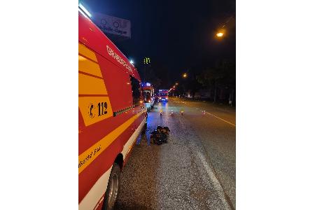 Die Feuerwehr Frankenthal bei einem Einsatz in der Wormser Straße. Foto: Feuerwehr Frankenthal Die Feuerwehr Frankenthal bei einem Einsatz in der Wormser Straße. Foto: Feuerwehr Frankenthal