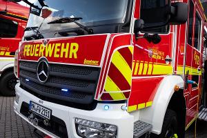 Unfall eines Kradfahrers auf der A40