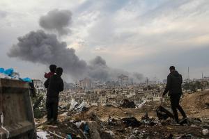 Die israelische Armee greift weiterhin im Gazastreifen an. (Archivbild) 