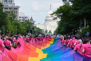 Tausende feiern bei Pride-Parade in Washington
