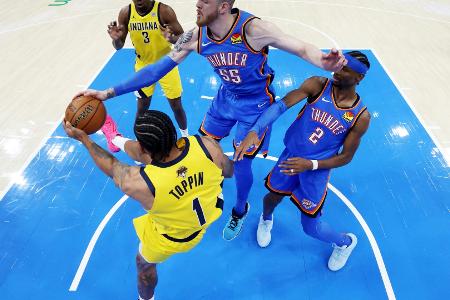 NBA: Hartenstein und OKC gleichen Finalserie aus NBA: Hartenstein und OKC gleichen Finalserie aus