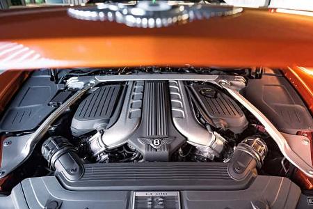 Bentley Continental GT W12, Motor
