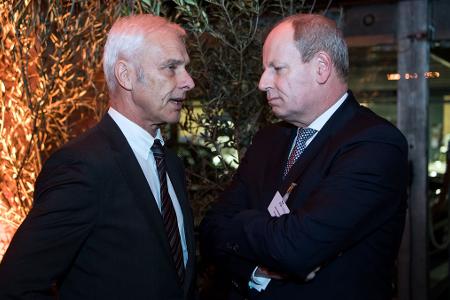 Jens Hanefeld (rechts) wird neuer deutscher Botschafter in den USA