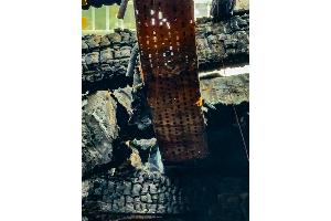 © Feuerwehr Dresden
Die Rauchentwicklung stammte von diesen Holzbalken.