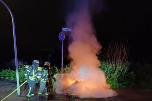 Brandbekämpfung von einem Trupp unter Atemschutz