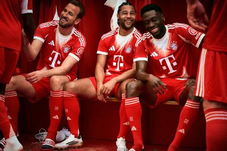 Neues Bayern-Heimtrikot mit Neues Bayern-Heimtrikot mit