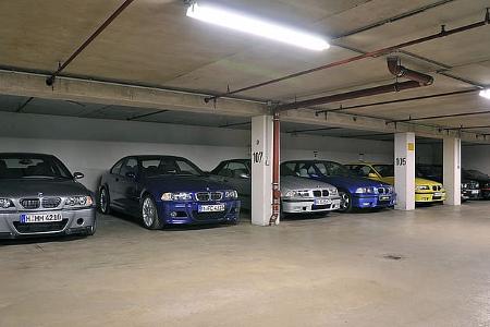 05/11 BMW M GmbH, Prototypen, BMW M Tiefgarage