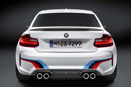 BMW M2 Coupé M Performace Parts Sperrfrist 12.2.00.00 Uhr