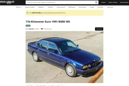 BMW M5 E34 Limousine (1991) Inserat April 2022 BMW M5 E34 Limousine (1991) Inserat April 2022