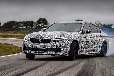 BMW M5 Predrive Miramas 2017