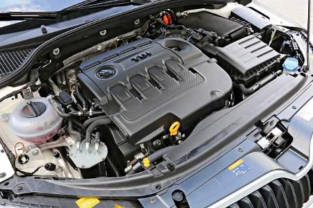 Skoda Octavia Greenline, Motor