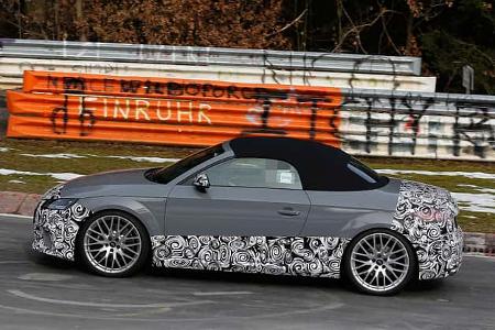 Erlkönig Audi TT RS Roadster