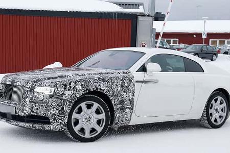 Rolls-Royce Wraith Facelift Erlkönig 03/2016
