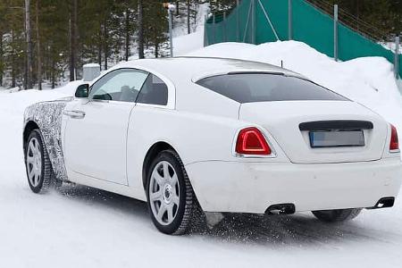 Rolls-Royce Wraith Facelift Erlkönig 03/2016