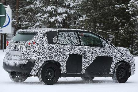 Erlkönig Citroen C3 Picasso
