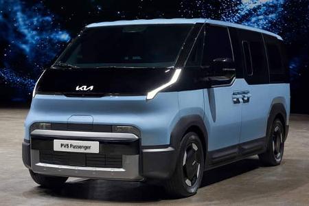 Elektrovan, Frontansicht Elektrovan, Frontansicht