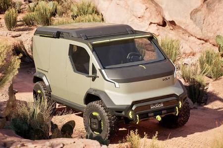 Kia PV5 WKNDR CONCEPT EV Van