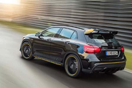 Mercedes-AMG GLA 45 4Matic Facelift 2017 Yellow Night Edition