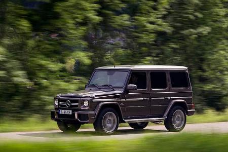 Mercedes G 63 AMG Fahrbericht 2012