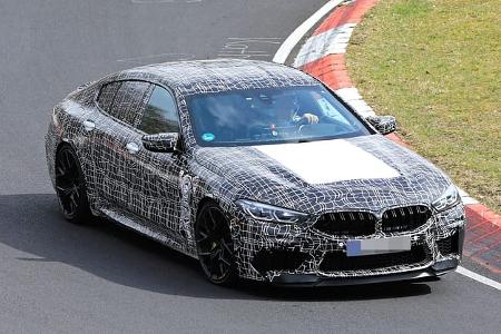 Erlkönig BMW M8 Gran Coupe