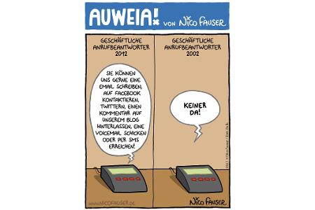 Alltäglicher Humor und Vögel