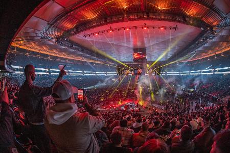 MMA-Käfigkampf in Frankfurt, Oktober 2024