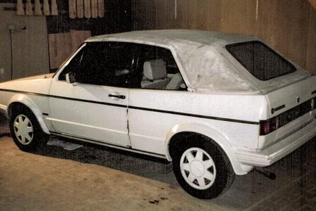 VW Golf I Cabrio 1.8, Exterieur