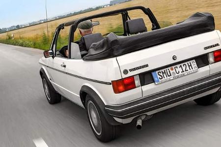 VW Golf I Cabrio 1.8, Exterieur