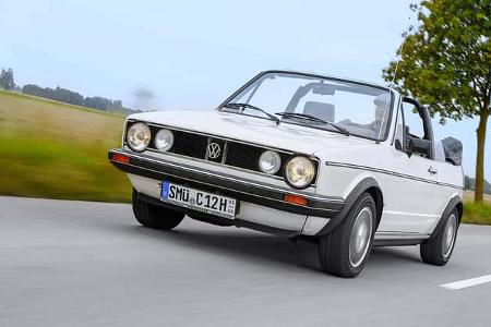 VW Golf I Cabrio 1.8, Exterieur