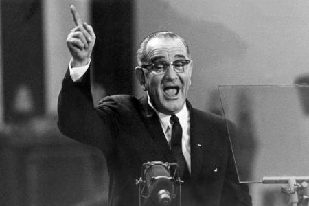 Lyndon B. Johnson unterzeichnete eine Verfügung gegen Diskriminierung aufgrund des Geschlechts. (Archivbild)
