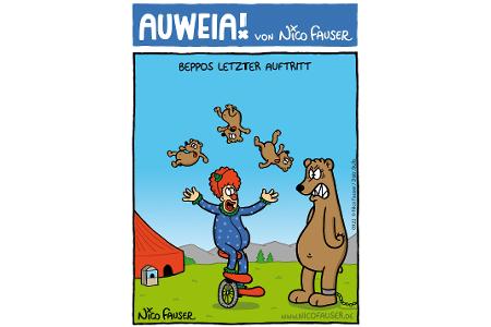Alltäglicher Humor und Vögel