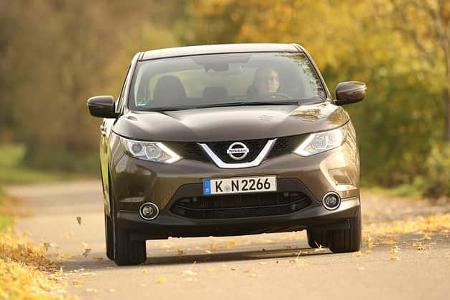 Nissan Qashqai 1.2 DIG-T, Frontansicht Nissan Qashqai 1.2 DIG-T, Frontansicht