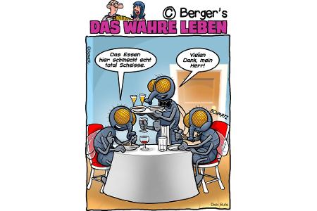 Cartoons mit wahren Lebensgeschichten