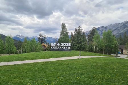 Die kanadischen Rocky Mountains sind die Kulisse für den diesjährigen G7-Gipfel. Die kanadischen Rocky Mountains sind die Kulisse für den diesjährigen G7-Gipfel.