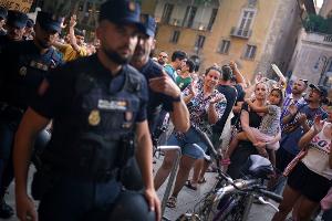 Erneut großer Protest gegen Massentourismus auf Mallorca