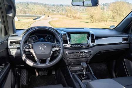Ssangyong Musso Grand im Zugwagentest - Sapphire-Ausstattung