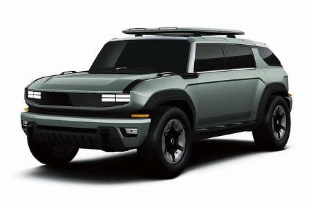 KGM F100 BEV Elektro SUV Konzeptstudie Concept Car KGM F100 BEV Elektro SUV Konzeptstudie Concept Car