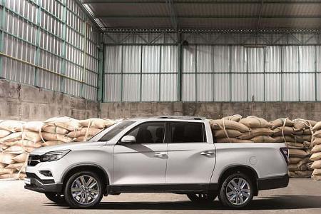 Ssangyong Musso Grand auf dem Autosalon Genf 2019