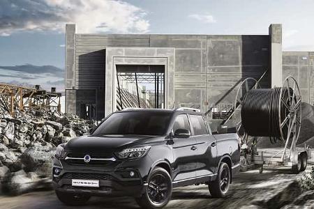 Ssangyong Musso Grand auf dem Autosalon Genf 2019