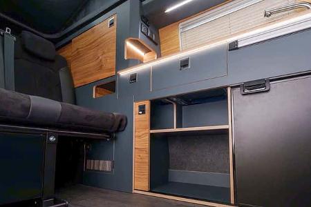 Campervan Pureflexx Escape 500 Stauraum in der Küche