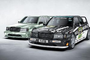 HWA Evo Mercedes 190 Evo-Nachbau DTM-Look
