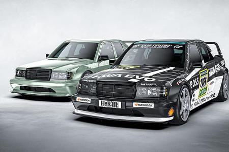 HWA Evo Mercedes 190 Evo-Nachbau DTM-Look